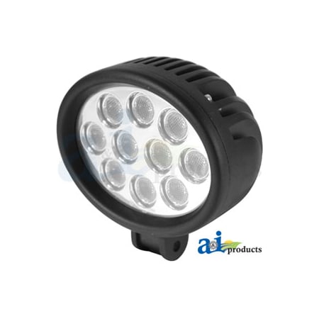 A & I Products Worklamp, LED, Flood, Oval 8" x8" x5" A-WL820